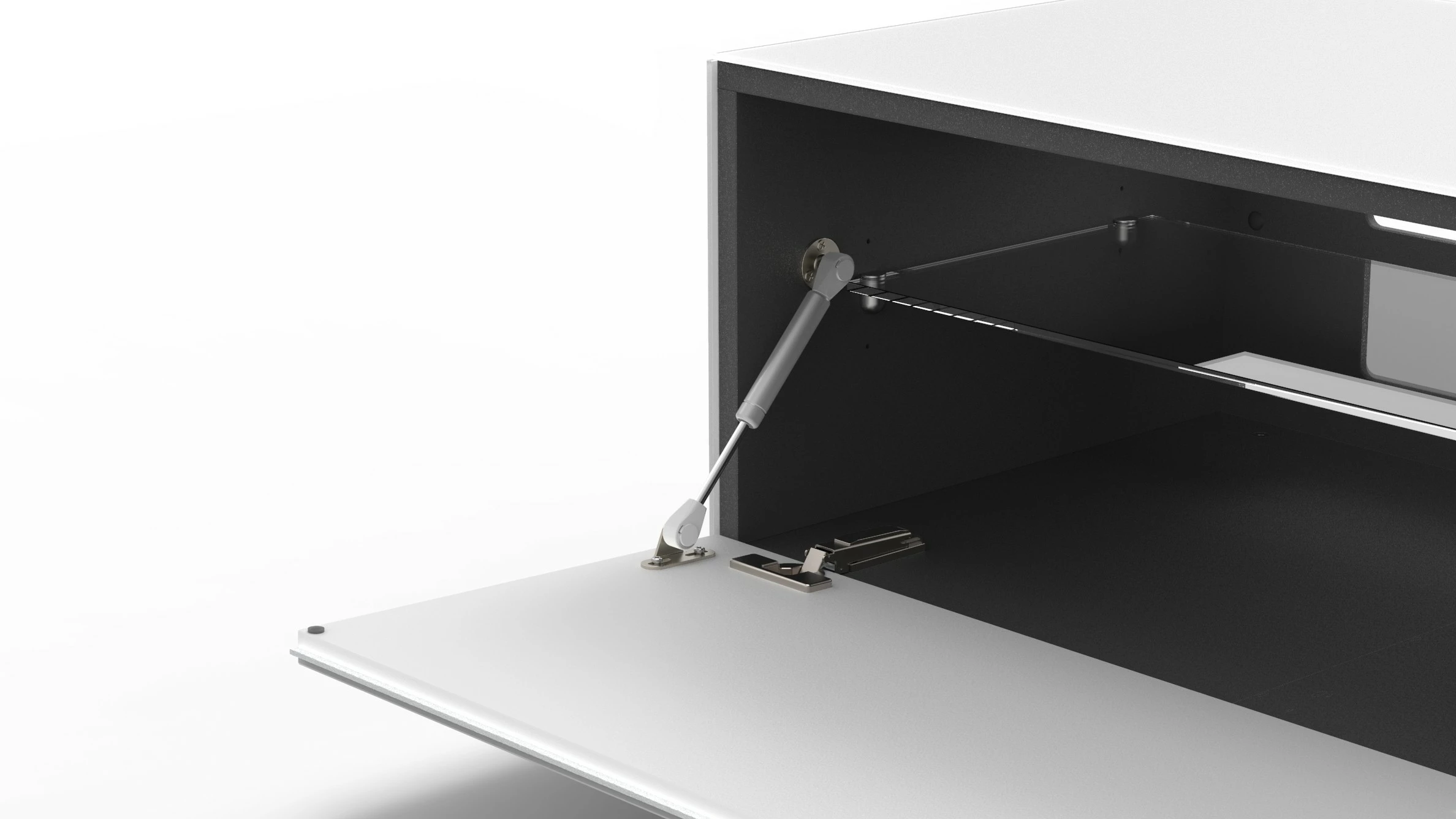 JUST by Spectral TV-Lowboard Just.Lima - Weiß - Breite: 200 cm 8 JUST by Spectral TV-Lowboard Just.Lima - Weiß - Breite: 200 cm – Bild 6