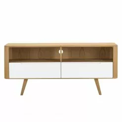 Studio Copenhagen TV-Lowboard Loca IV - Weiß / Wildeiche hell -Kommoden Verkäufe 2023 1000005416 60 GALLERYIMAGES P000000001000005416