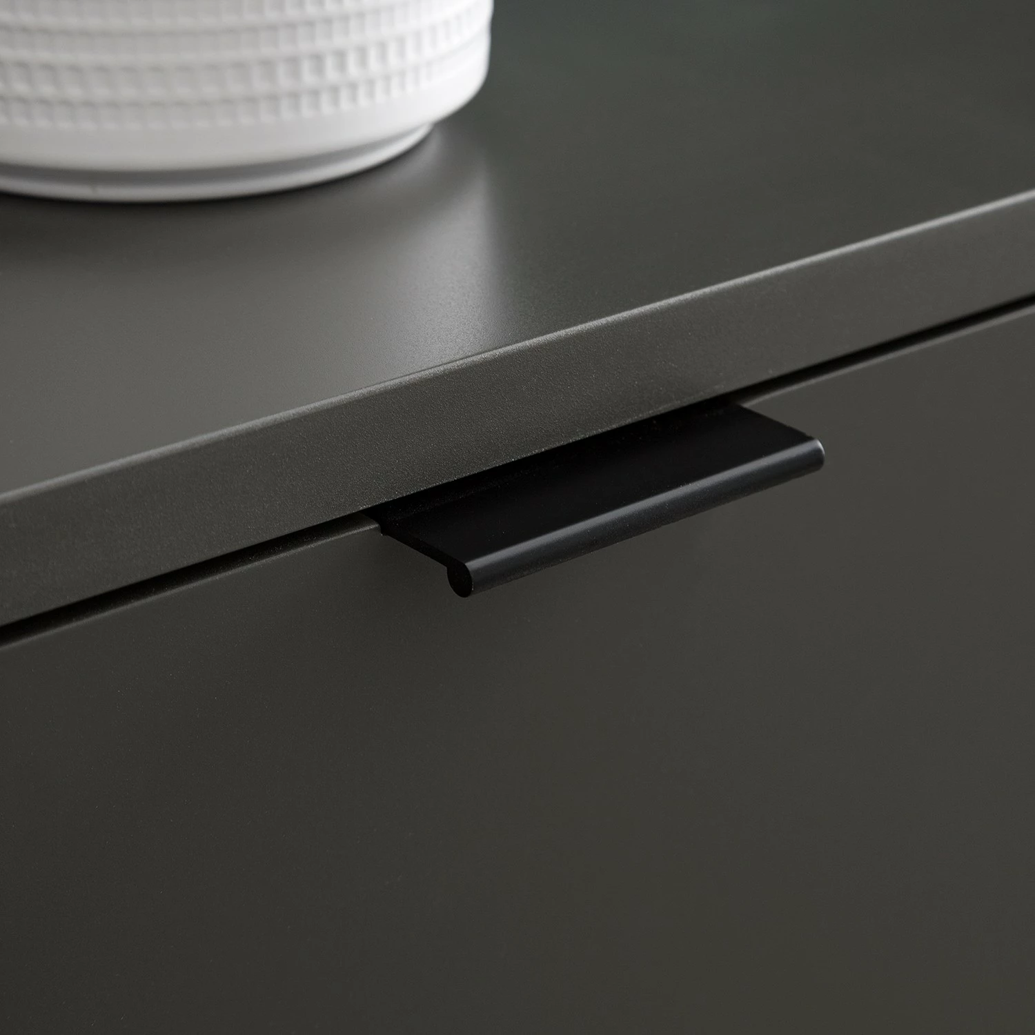 Studio Copenhagen TV-Lowboard Harma - Dunkelgrau 10 Studio Copenhagen TV-Lowboard Harma - Dunkelgrau – Bild 8