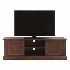 Montreux TV-Kommode Materro - Ayous teilmassiv - Antikbraun -Kommoden Verkäufe 2023 1000017480 030 GALLERYIMAGES P000000001000017480