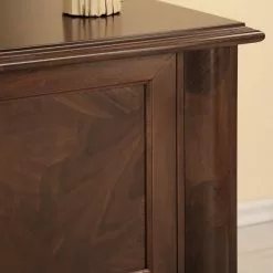 Montreux TV-Kommode Materro - Ayous teilmassiv - Antikbraun -Kommoden Verkäufe 2023 1000017480 070 GALLERYIMAGES P000000001000017480