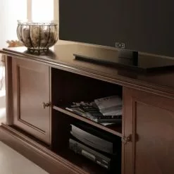 Montreux TV-Kommode Materro - Ayous teilmassiv - Antikbraun -Kommoden Verkäufe 2023 1000017480 120 GALLERYIMAGES P000000001000017480