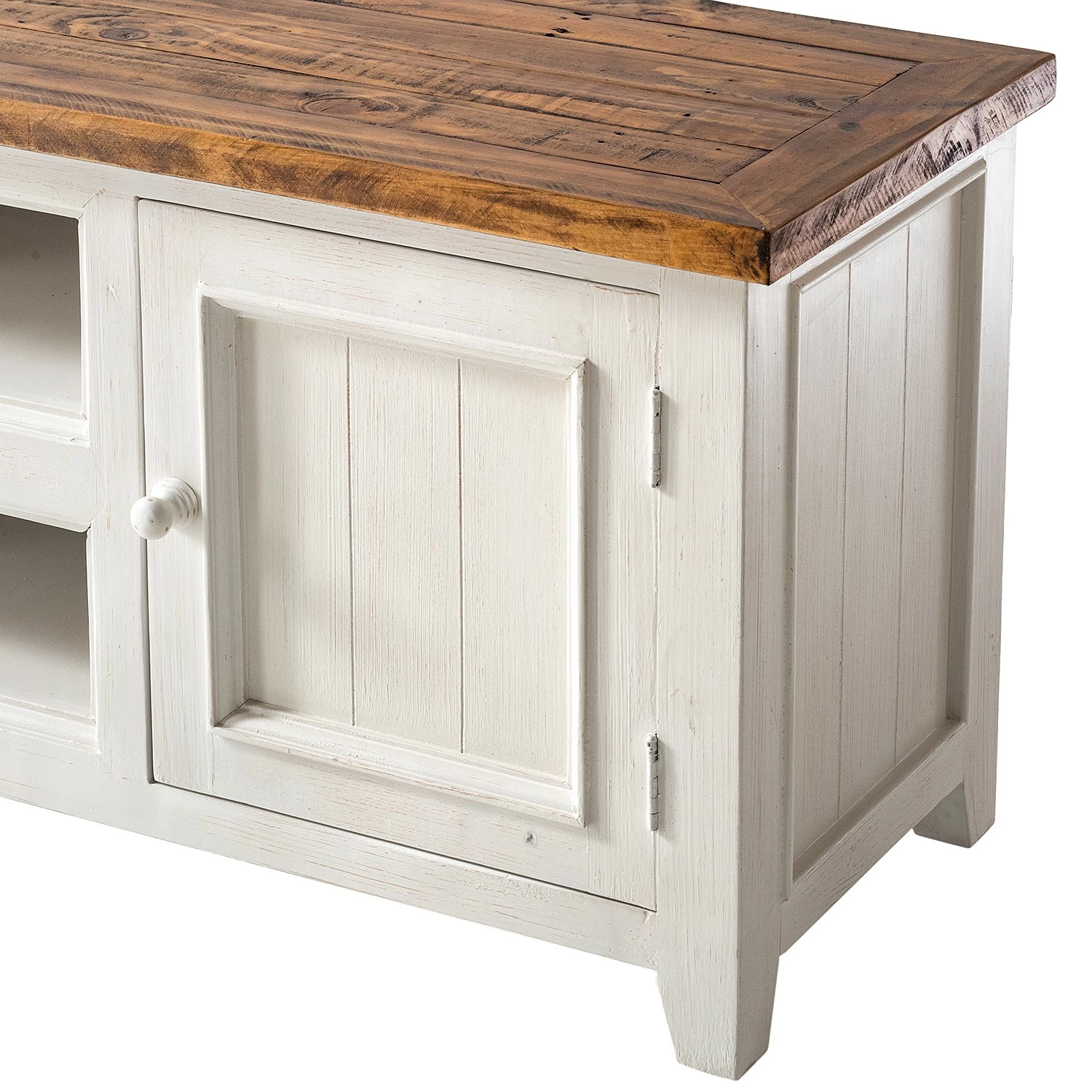 Maison Belfort TV-Lowboard Balignton - Weiß 10 Maison Belfort TV-Lowboard Balignton - Weiß – Bild 8