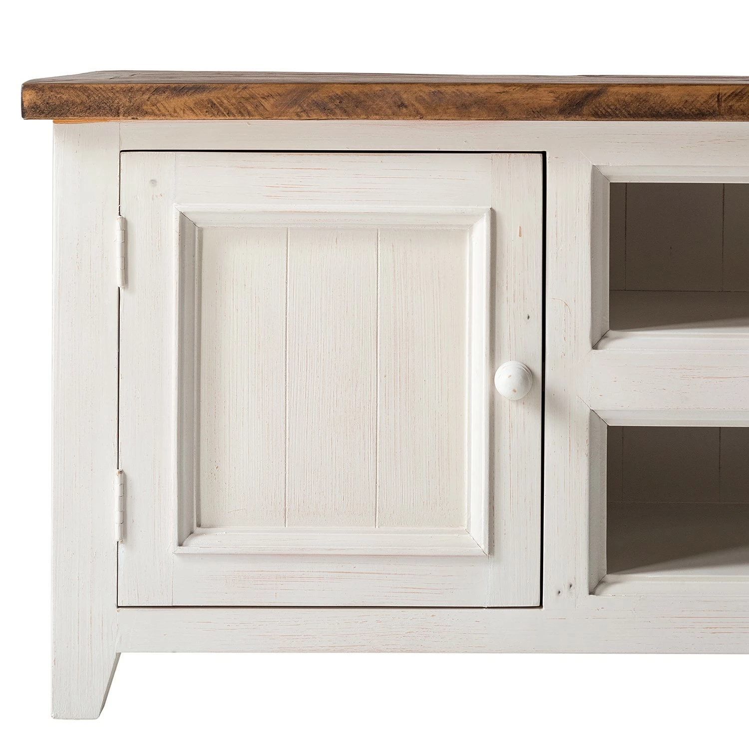 Maison Belfort TV-Lowboard Balignton - Weiß 11 Maison Belfort TV-Lowboard Balignton - Weiß – Bild 9