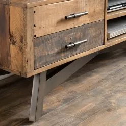 Ars manufacti TV-Lowboard Tamati II - Pinie massiv / Metall -Kommoden Verkäufe 2023 1000039135 200629 09141200026 DETAILS P000000001000039135