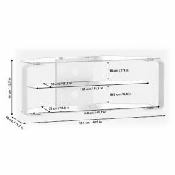 Jahnke TV-Rack CU-MR (inkl. Beleuchtung) - Breite: 114 cm -Kommoden Verkäufe 2023 1000053243 210707 09000100001 SKETCH DETAILS P000000001000053243 sketch
