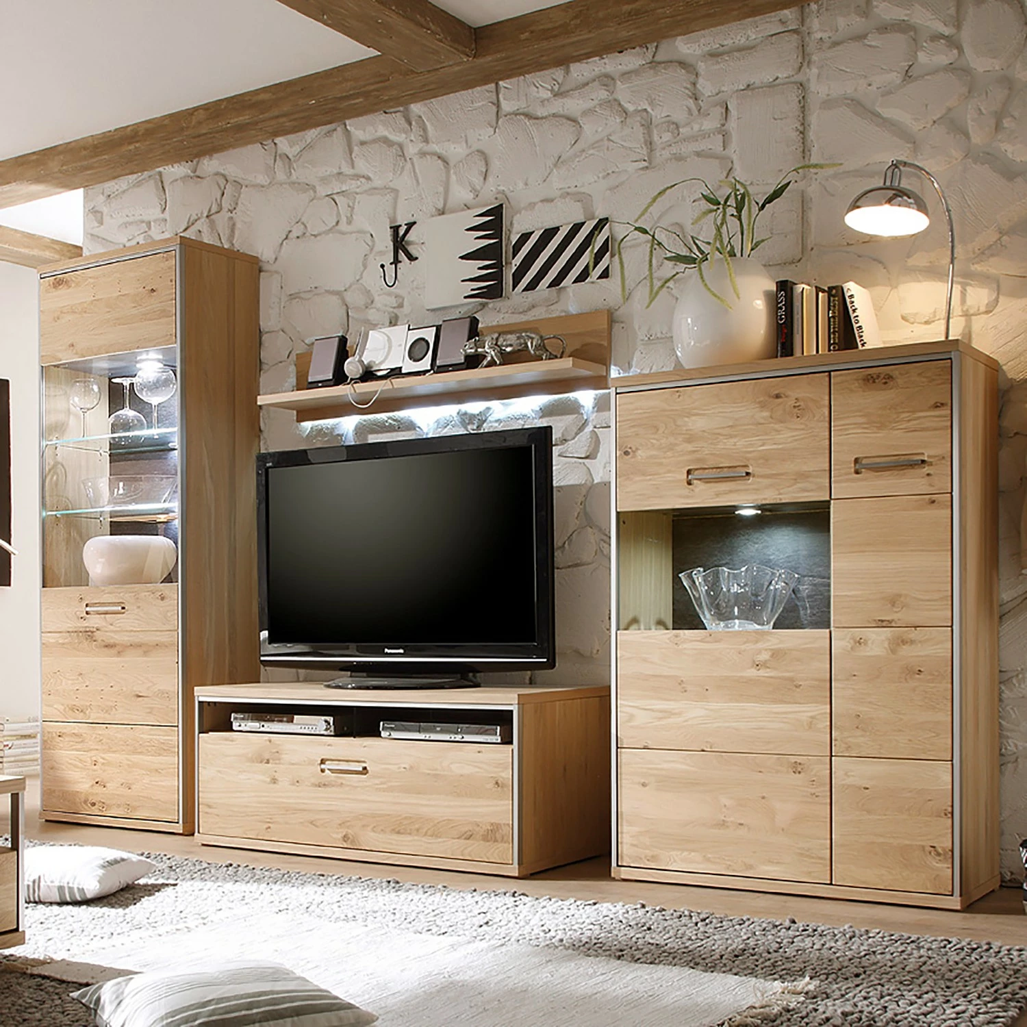 Ars Natura TV-Lowboard Lopburi I - Höhe: 51 cm 4 Ars Natura TV-Lowboard Lopburi I - Höhe: 51 cm – Bild 2