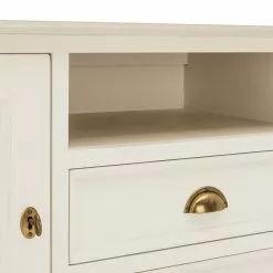 Ridgevalley TV-Lowboard Sollerön - Pinie Weiß / Messing -Kommoden Verkäufe 2023 1000084516 201004 12414101484 DETAILS P000000001000084516