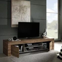 LC Spa TV-Lowboard Milano LC - Eiche Dunkel Dekor -Kommoden Verkäufe 2023 1000091585 201029 08252600126 MOOD DETAILS P000000001000091585 mood