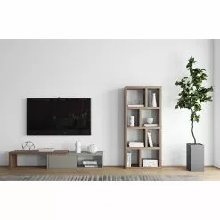 Temahome TV-Lowboard Echo - Grau / Walnuss -Kommoden Verkäufe 2023 1000094994 180712 10470164 MOOD GALLERYIMAGES P000000001000094994 mood
