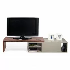 Temahome TV-Lowboard Echo - Grau / Walnuss -Kommoden Verkäufe 2023 1000094994 180712 10470169 GALLERYIMAGES P000000001000094994