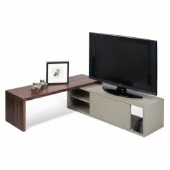 Temahome TV-Lowboard Echo - Grau / Walnuss -Kommoden Verkäufe 2023 1000094994 180712 10470170 GALLERYIMAGES P000000001000094994