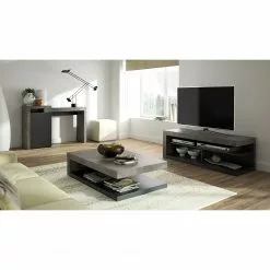 Temahome TV-Lowboard Detroit - Beton Dekor / Matt Schwarz 16 Temahome TV-Lowboard Detroit - Beton Dekor / Matt Schwarz -Kommoden Verkäufe 2023 1000095037 201016 13220900177 MOOD DETAILS P000000001000095037 mood
