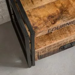 Wolf-Möbel TV-Lowboard Iron - Mango massiv / Eisen -Kommoden Verkäufe 2023 1000104115 200407 07014500012 MOOD DETAILS P000000001000104115 mood