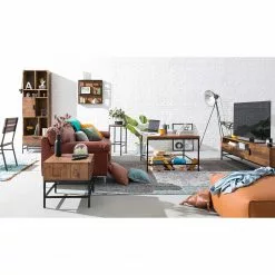 Ars manufacti TV-Lowboard Grasby I - Altholz Pinie / Metall - Pinie Dunkel / Schwarz -Kommoden Verkäufe 2023 1000117190 200612 15382000011 MOOD DETAILS P000000001000117190 mood