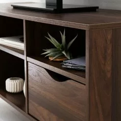 Mørteens TV-Lowboard Gjora I - Gummibaum teilmassiv - Walnuss -Kommoden Verkäufe 2023 1000123441 190321 17262500010 GALLERYIMAGES P000000001000123441