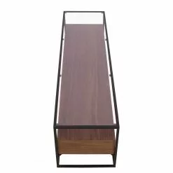 Studio Copenhagen Lowboard Rizzo - Holzwerkstoff / Glas - Schwarz / Walnuss Dekor -Kommoden Verkäufe 2023 1000123450 181030 07571721 GALLERYIMAGES P000000001000123450