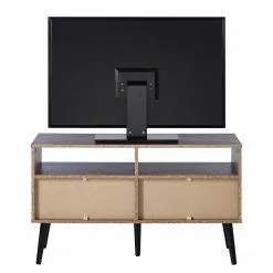 Mørteens TV-Lowboard Gjora II - Gummibaum teilmassiv - Walnuss -Kommoden Verkäufe 2023 1000123453 190131 15241000012 GALLERYIMAGES P000000001000123453