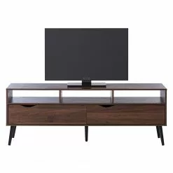 Mørteens TV-Lowboard Gjora III - Gummibaum teilmassiv - Walnuss -Kommoden Verkäufe 2023 1000123475 190131 15241200041 GALLERYIMAGES P000000001000123475