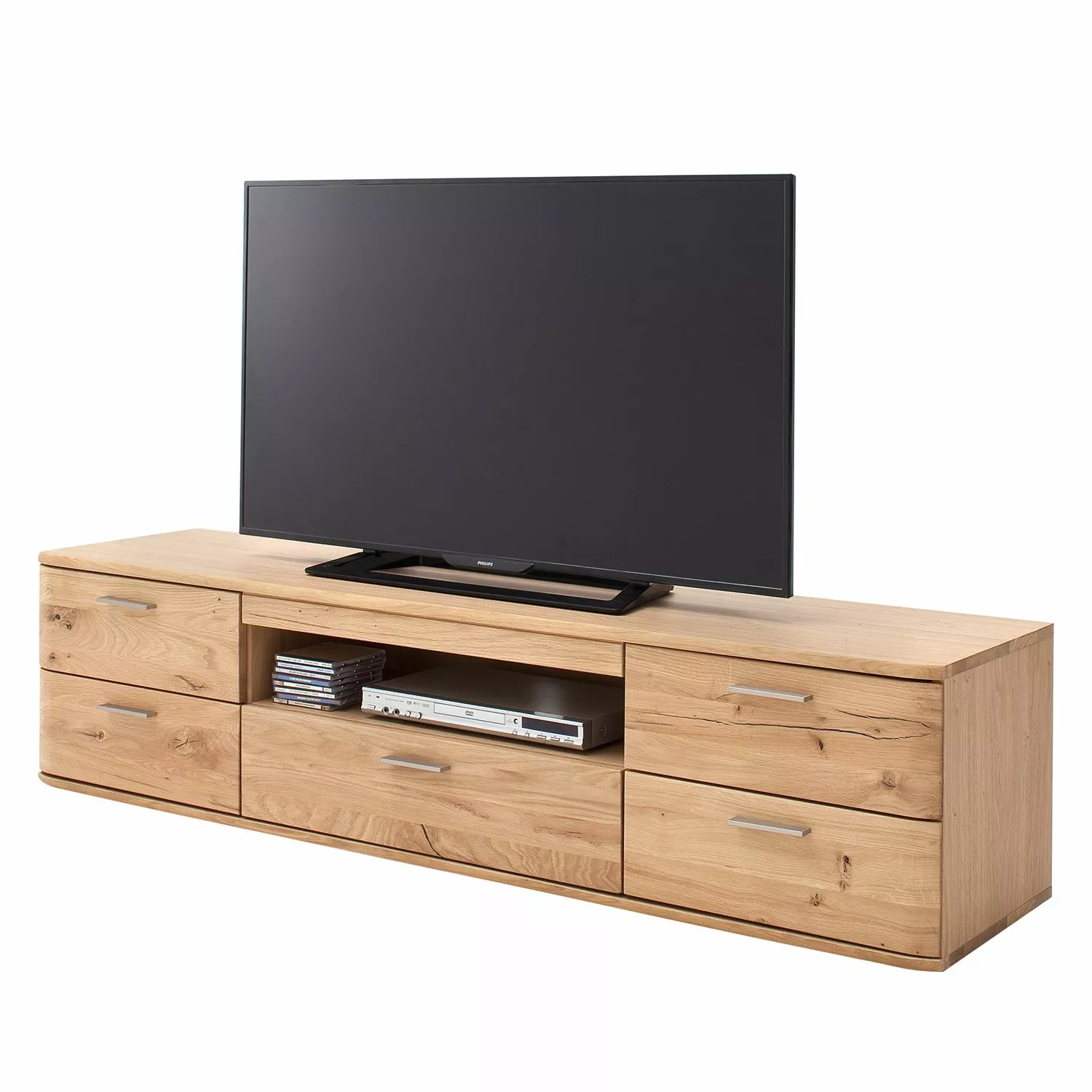 Naturoo TV-Element Kvilla I - Balkaneiche Bianco teilmassiv - Balkaneiche Bianco / Eiche Bianko 3 Naturoo TV-Element Kvilla I - Balkaneiche Bianco teilmassiv - Balkaneiche Bianco / Eiche Bianko