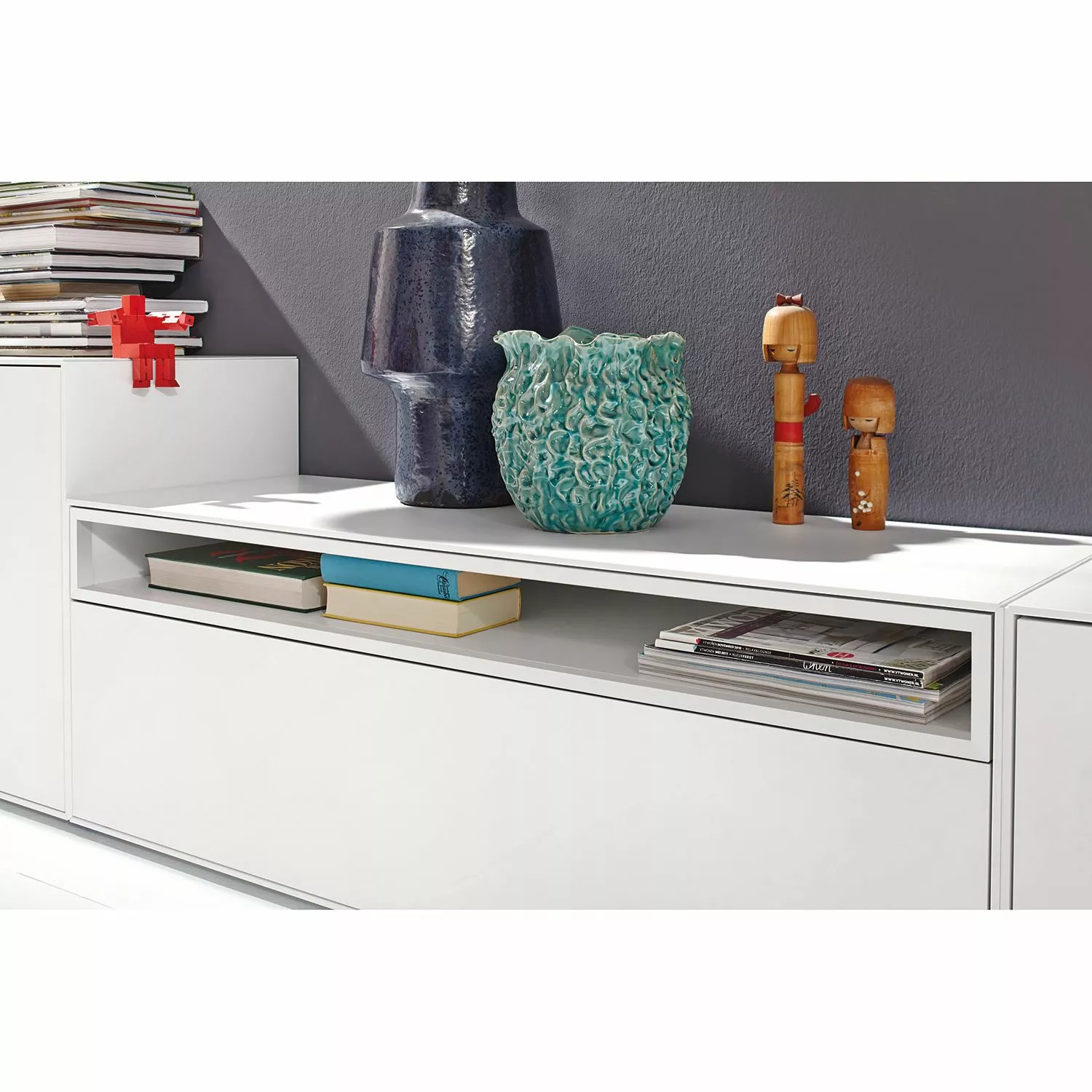 Now! by hülsta TV-Lowboard hülsta now easy - Mit Kabelführung - Lack Reinweiß 4 Now! by hülsta TV-Lowboard hülsta now easy - Mit Kabelführung - Lack Reinweiß – Bild 2