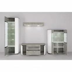 Fredriks TV-Lowboard Karlsburg - Weiß / Beton Dekor 9 Fredriks TV-Lowboard Karlsburg - Weiß / Beton Dekor -Kommoden Verkäufe 2023 1000128197 181018 10513110 MOOD GALLERYIMAGES P000000001000128197 mood