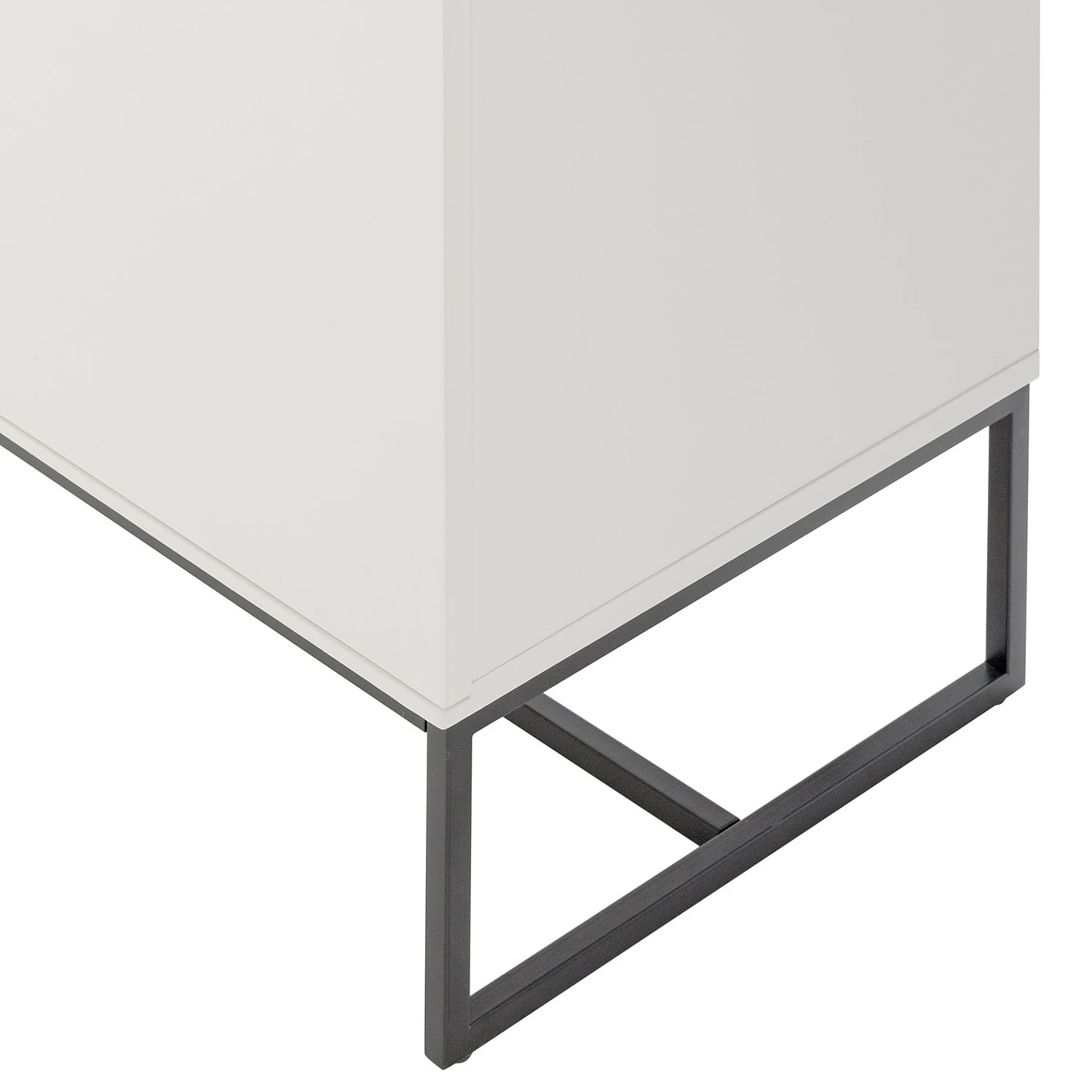 Fredriks TV-Lowboard Zaddy I - Weiß / Schwarz 20 Fredriks TV-Lowboard Zaddy I - Weiß / Schwarz – Bild 18