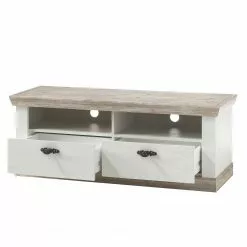 Ridgevalley TV-Lowboard Lewk I - Pinie Weiß Dekor / Pinie Dekor -Kommoden Verkäufe 2023 1000136079 181219 14223900066 GALLERYIMAGES P000000001000136079