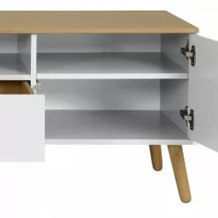 Tenzo TV-Lowboard Dot II - Eiche Dekor - Weiß -Kommoden Verkäufe 2023 1000143923 181119 081516124 GALLERYIMAGES P000000001000143923