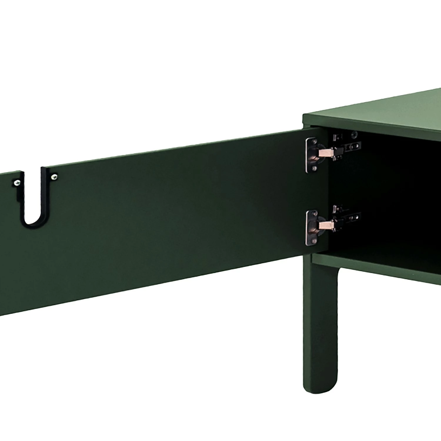 Tenzo TV-Lowboard Uno II - Dunkelgrün 9 Tenzo TV-Lowboard Uno II - Dunkelgrün – Bild 7