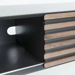 Norrwood TV-Lowboard Kipra II - Echtholzfurnier - Walnuss / Graphit -Kommoden Verkäufe 2023 1000150211 181214 16440200025 GALLERYIMAGES P000000001000150211