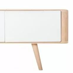 Studio Copenhagen TV-Lowboard Loca V - Wildeiche teilmassiv - Wildeiche hell geölt - Breite: 135 cm - Tiefe: 42 cm -Kommoden Verkäufe 2023 1000151230 190306 06275000009 GALLERYIMAGES P000000001000151230