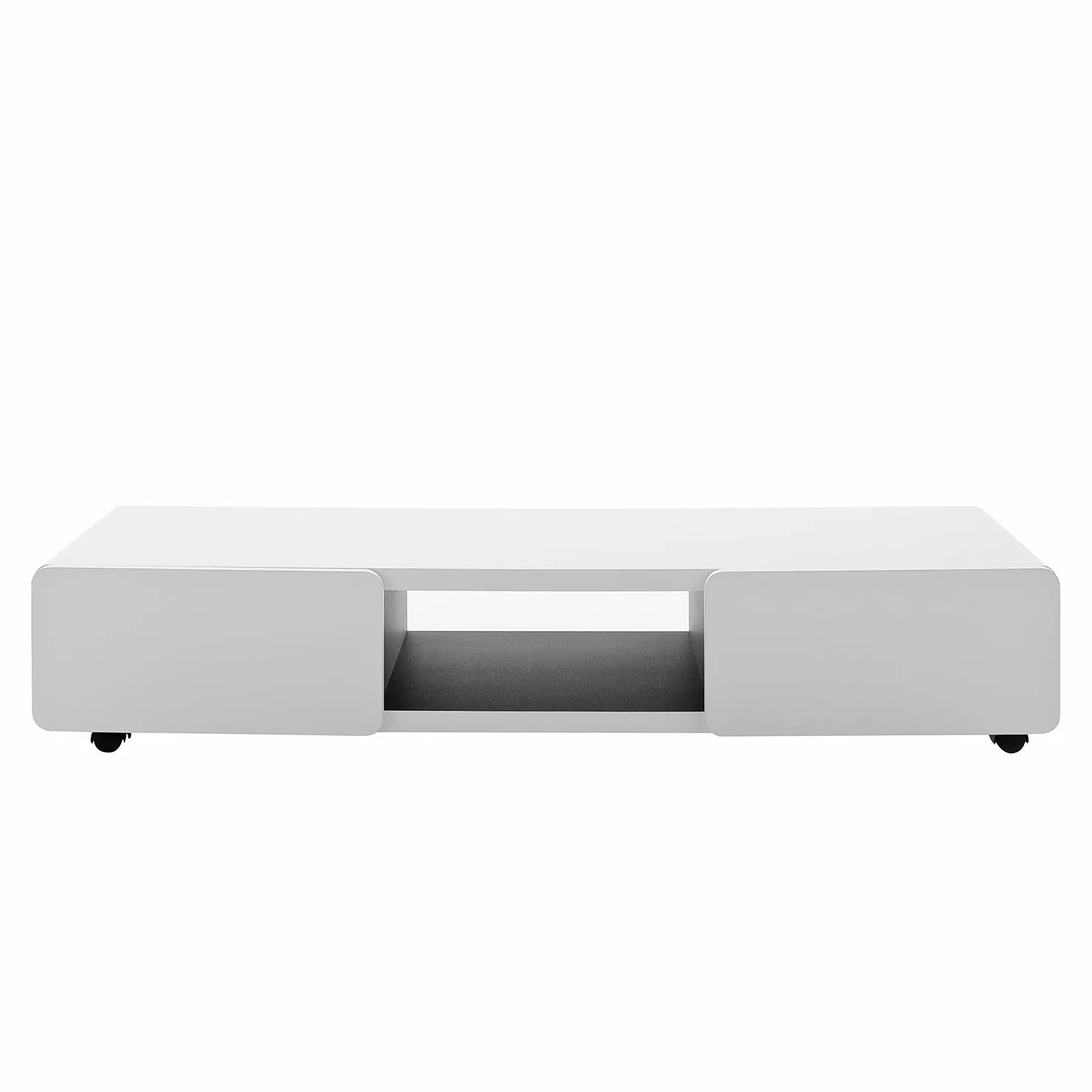 Loftscape TV-Element Lagunas - Weiß / Anthrazit 7 Loftscape TV-Element Lagunas - Weiß / Anthrazit – Bild 5