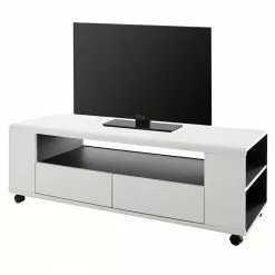 Loftscape TV-Lowboard Cooks Hill - Weiß / Anthrazit