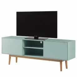 Mørteens TV-Lowboard Lindholm - Mintgrün - 160 x 40 cm