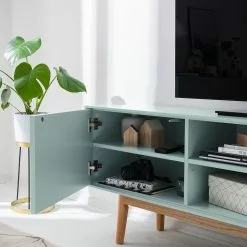 Mørteens TV-Lowboard Lindholm - Mintgrün - 160 x 40 cm -Kommoden Verkäufe 2023 1000153429 200217 15312400045 DETAILS P000000001000153429