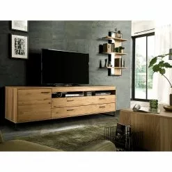 Naturoo TV-Lowboard Kiah - Asteiche massiv - Breite: 224 cm -Kommoden Verkäufe 2023 1000160271 200811 14175801914 MOOD DETAILS P000000001000160271 mood