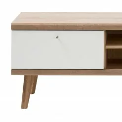 Norrwood TV-Lowboard Gyland II - Matt Weiß / Eiche Riviera Dekor -Kommoden Verkäufe 2023 1000163989 190307 08392100007 GALLERYIMAGES P000000001000163989