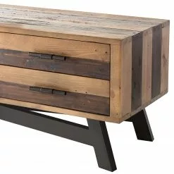 Ars manufacti TV-Lowboard Tamati III - Pinie massiv / Eisen - Pinie / Schwarz -Kommoden Verkäufe 2023 1000166778 191011 15391700006 DETAILS P000000001000166778