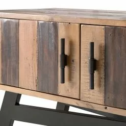 Ars manufacti TV-Lowboard Tamati III - Pinie massiv / Eisen - Pinie / Schwarz -Kommoden Verkäufe 2023 1000166778 191011 15391700007 DETAILS P000000001000166778