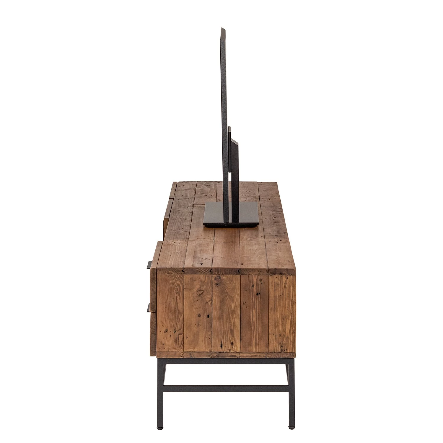 Ars manufacti TV-Lowboard Grasby III - Altholz Pinie / Metall - Pinie Dunkel / Schwarz 8 Ars manufacti TV-Lowboard Grasby III - Altholz Pinie / Metall - Pinie Dunkel / Schwarz – Bild 6