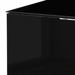 Maja Möbel TV-Lowboard Shino III - Glas Schwarz / Eiche Riviera Dekor -Kommoden Verkäufe 2023 1000170602 190418 12393100034 GALLERYIMAGES P000000001000170602