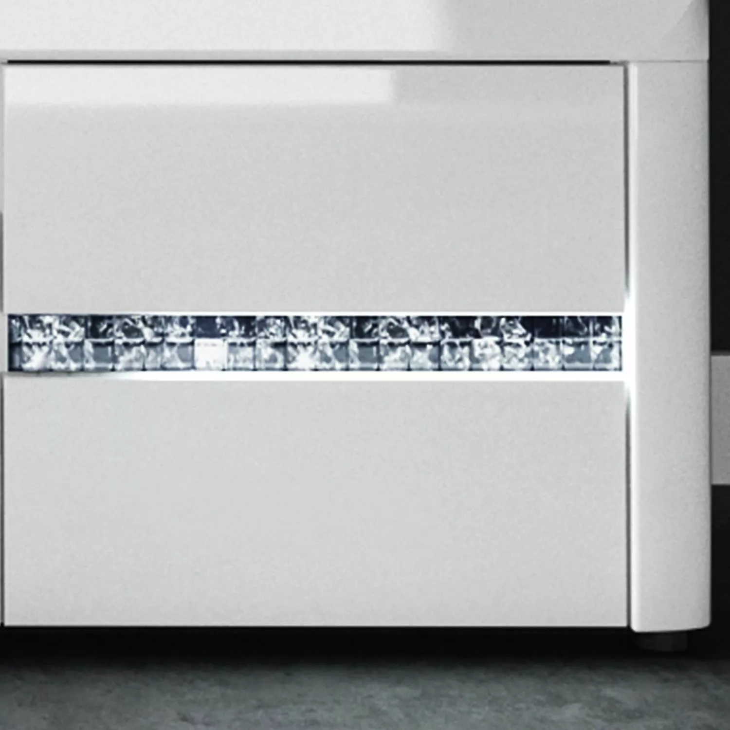 Loftscape TV-Lowboard Charnocks I - Hochglanz Weiß / Matt Weiß 5 Loftscape TV-Lowboard Charnocks I - Hochglanz Weiß / Matt Weiß – Bild 3