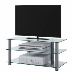 VCM TV-Rack Zumbo I - Durchscheinend