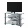 VCM TV-Rack Zumbo II - Aluminium / Glas - Schwarz -Kommoden Verkäufe 2023 1000176029 190604 06445800022 IMAGE P000000001000176029
