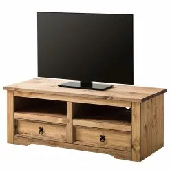 Maison Belfort TV-Lowboard Finca Rustica I - Kiefer massiv - Kiefer Natur