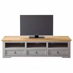 Maison Belfort TV-Lowboard Finca Rustica II - Kiefer massiv - Kiefer Grau 17 Maison Belfort TV-Lowboard Finca Rustica II - Kiefer massiv - Kiefer Grau -Kommoden Verkäufe 2023 1000178053 200422 06411200029 DETAILS P000000001000178053