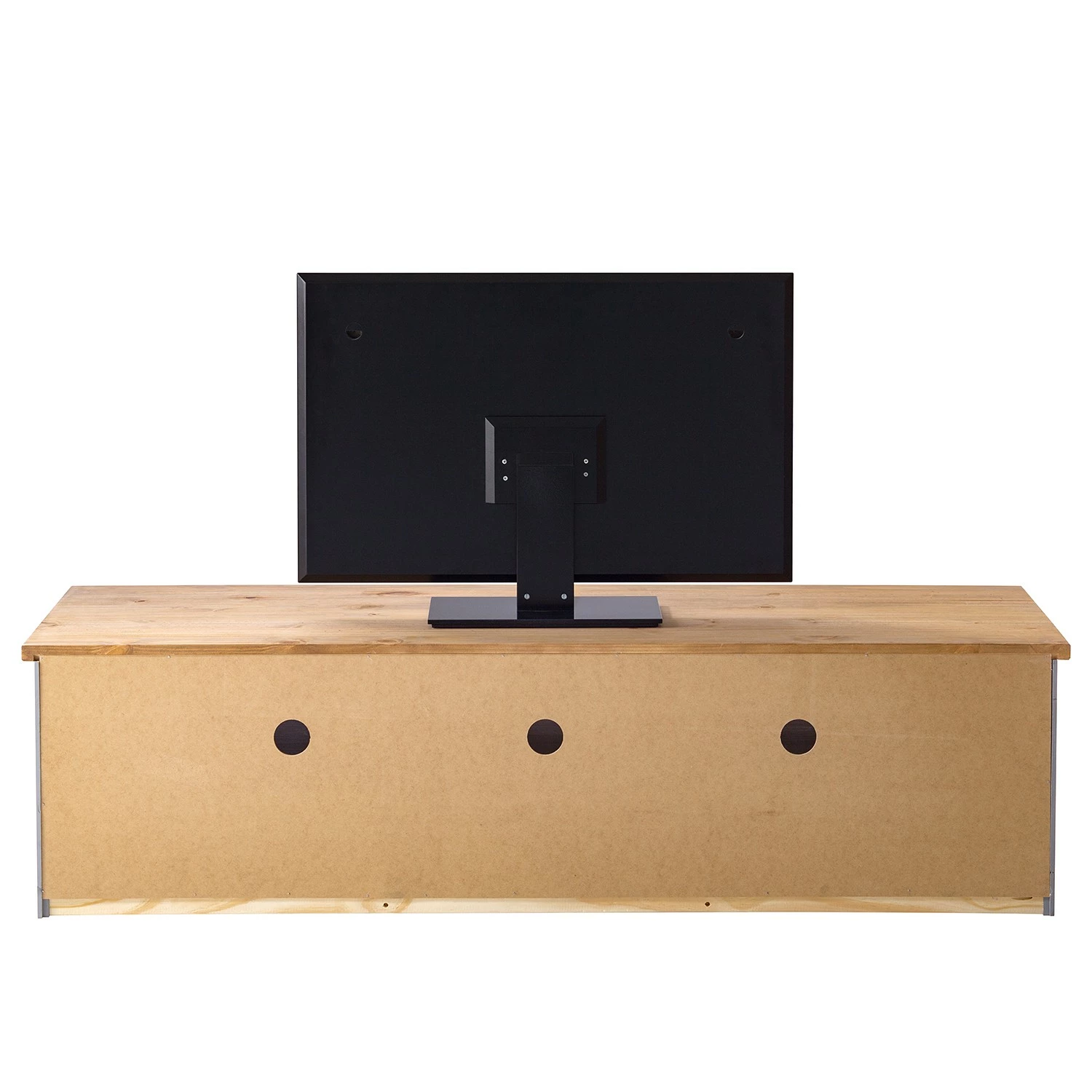 Maison Belfort TV-Lowboard Finca Rustica II - Kiefer massiv - Kiefer Grau 7 Maison Belfort TV-Lowboard Finca Rustica II - Kiefer massiv - Kiefer Grau – Bild 5