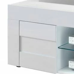 LC Spa TV-Lowboard Easy - Hochglanz Weiß - Breite: 138 cm -Kommoden Verkäufe 2023 1000178240 190708 09150400005 DETAILS P000000001000178240