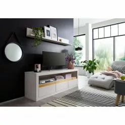 Naturoo TV-Lowboard Maceio II - Kiefer Massiv - Kiefer Weiß 10 Naturoo TV-Lowboard Maceio II - Kiefer Massiv - Kiefer Weiß -Kommoden Verkäufe 2023 1000180122 190718 07592800018 MOOD DETAILS P000000001000180122 mood